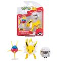 POK 95155-L Pokemon Battle 3'lü Figür Seti Seri -Necotoys