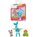 POK 95155-L Pokemon Battle 3'lü Figür Seti Seri -Necotoys