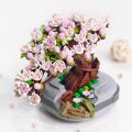 LZ1661 LOZ Eternal Flowers Serisi - Pembe Sakura Kiraz Ağacı 426 Parça Yapım Seti
