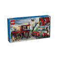 60414 Lego City İtfaiye Kamyon ve İtfaiye Merkezi 843 parça +6 yaş
