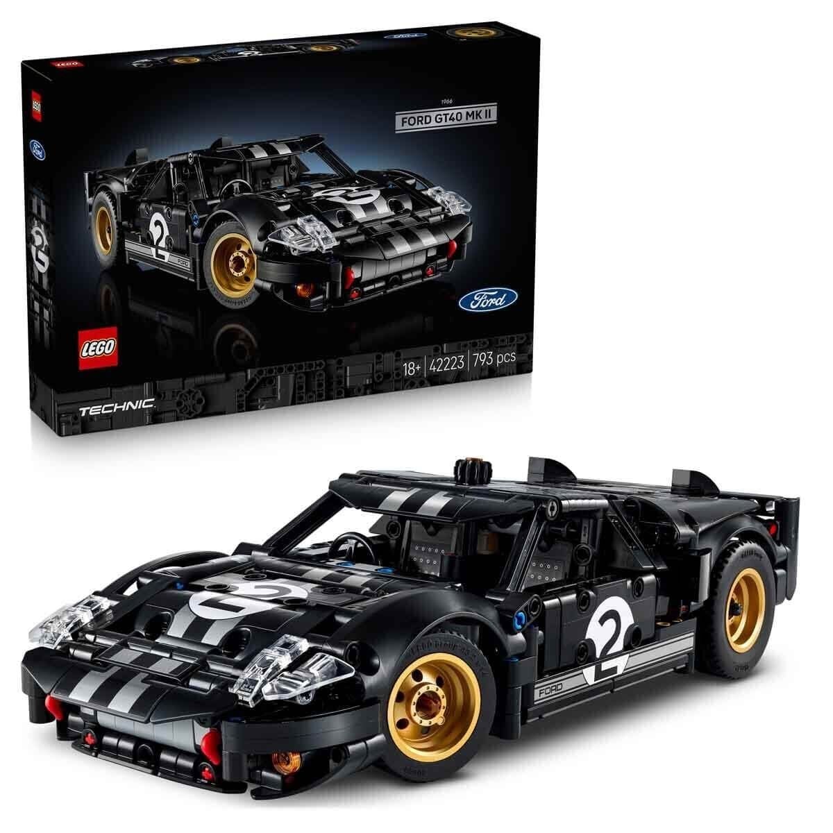 42223 Lego Technic 1966 Ford GT40 MKII 793 parça +18 yaş