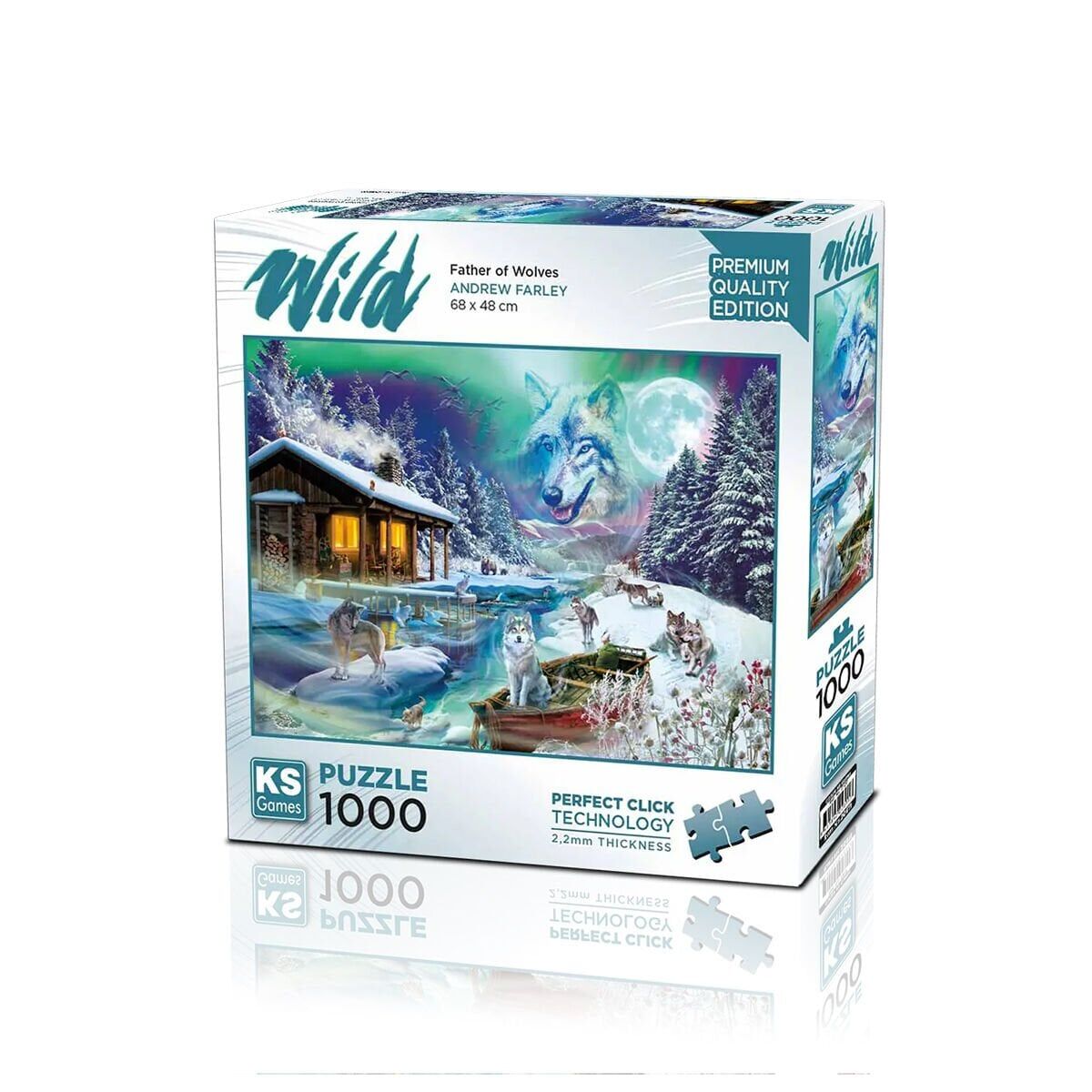 20811 PUZZLE 1000 FATHER OF WOLVES