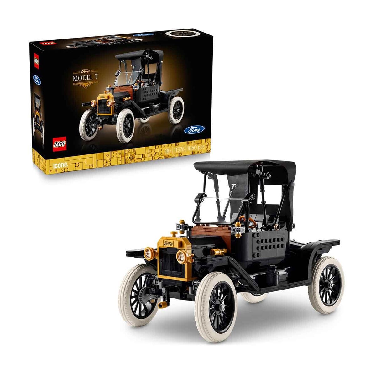 11376 Lego icons Ford Model T 1060 parça +18 yaş