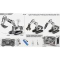 4D-E3 METAL DEĞİŞEBİLEN 3 BAŞLIKLI DUMAN ATAN İŞ MAKİNASI