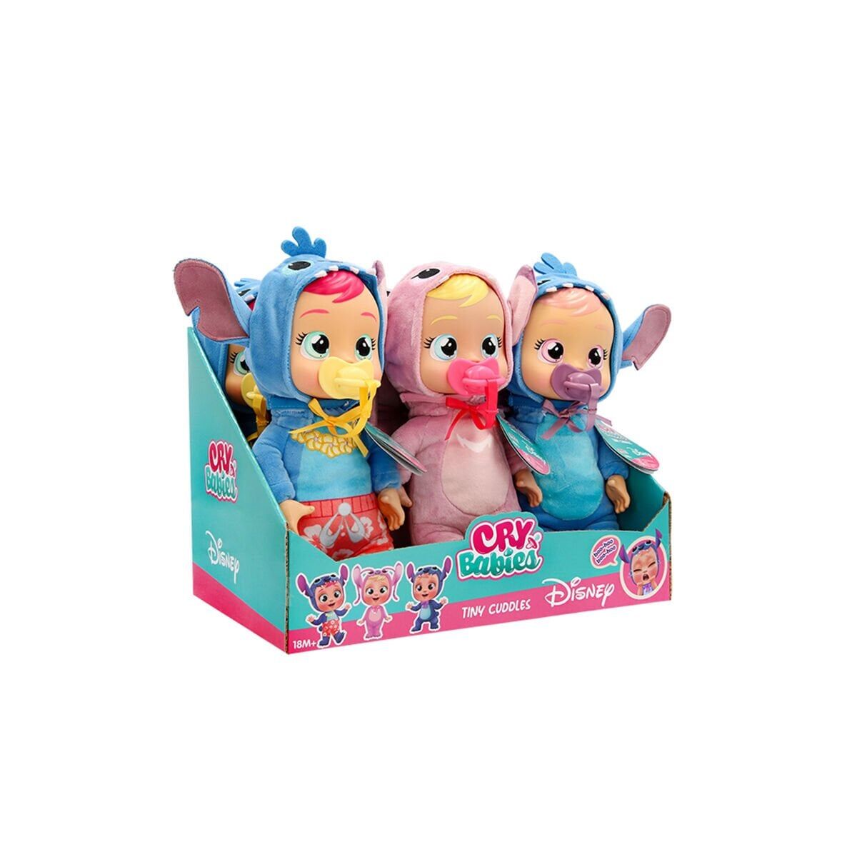 CYB77000 Cry Babies Ağlayan Yumuş Stitch Karakteri Kostümlü