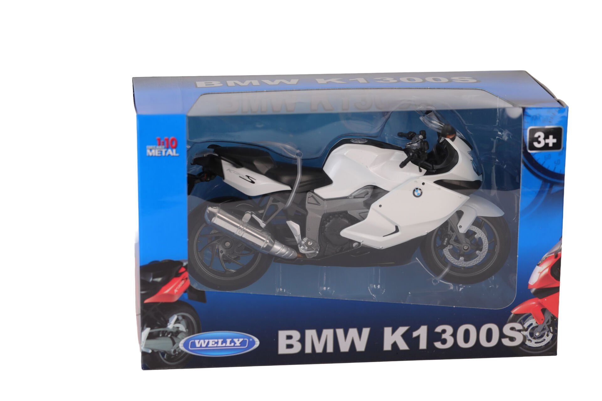 62805 Welly 1 10 Metal Motorbisiklet Bmwk