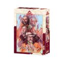 4585 Art Puzzle Moğollar 1000 Parça Puzzle