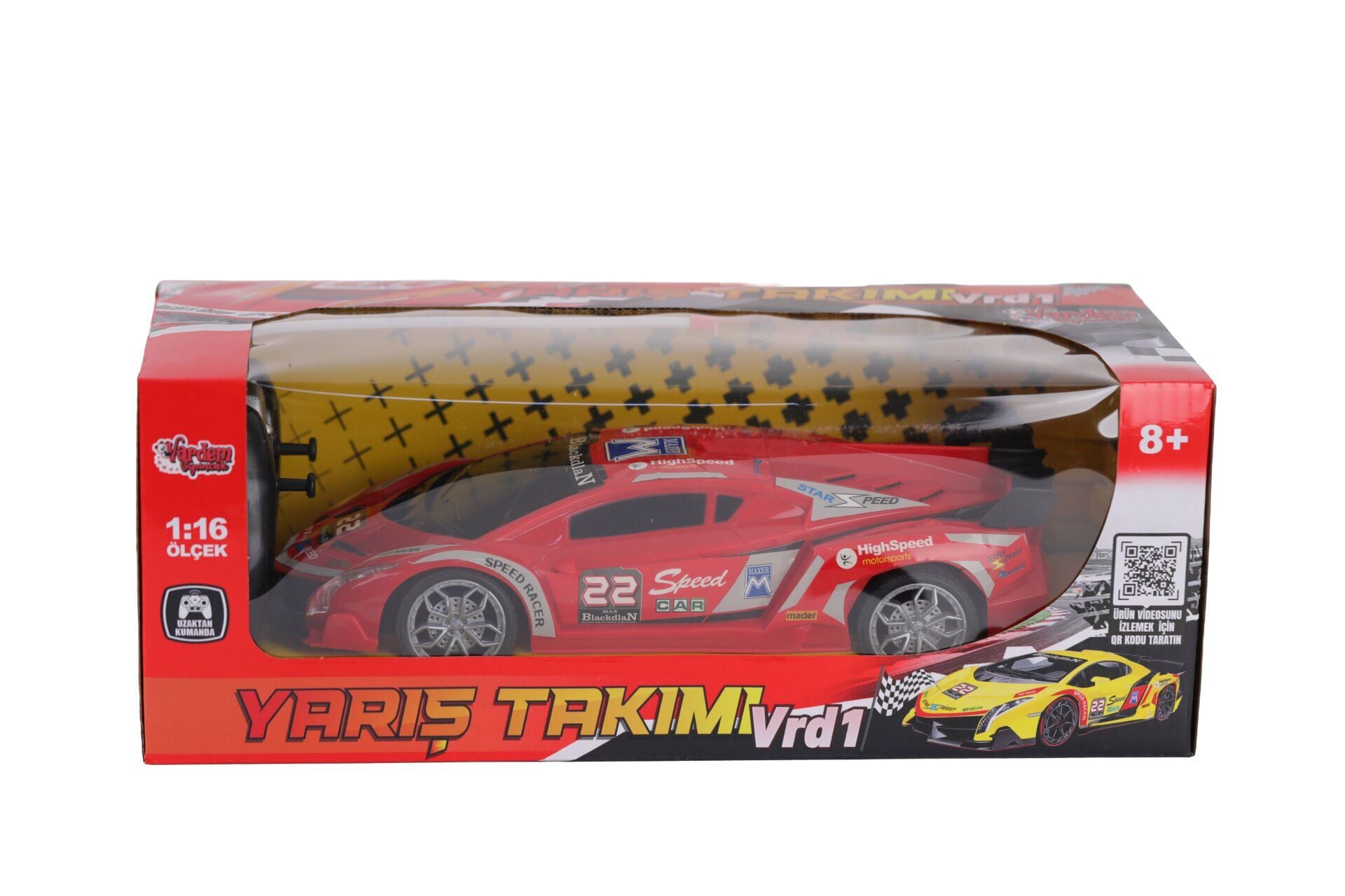 VRD 10728 UK FF ŞARJLI 1 16 DESENLİ YARIŞ