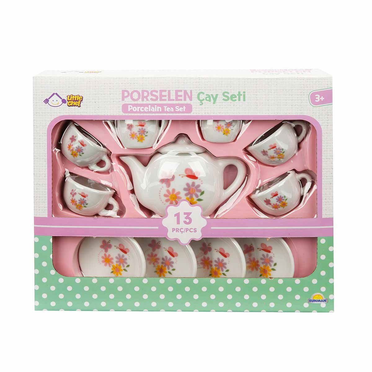 1501 Porselen Çay Seti 13 Parça -Sunman