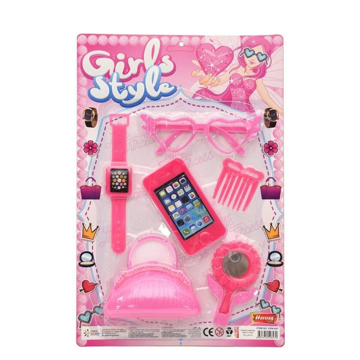 ERN-847 Kartelalı Telefonlu Güzellik Set