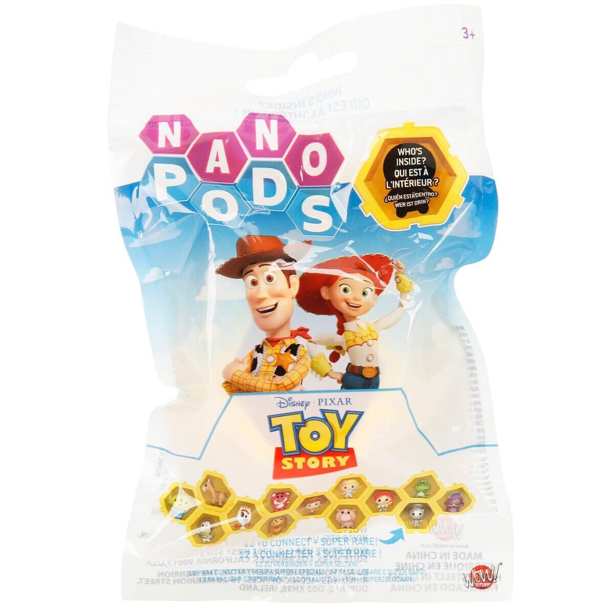 2895 SUN-WST-FİGÜR DISNEY PIXAR NANO PODS SÜRPRİZ PAKET TYS 24D