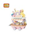 LZ-8855 LOZ TATLI SEPETİ ARABASI 300 PARÇA BLOCK OYUNCAK