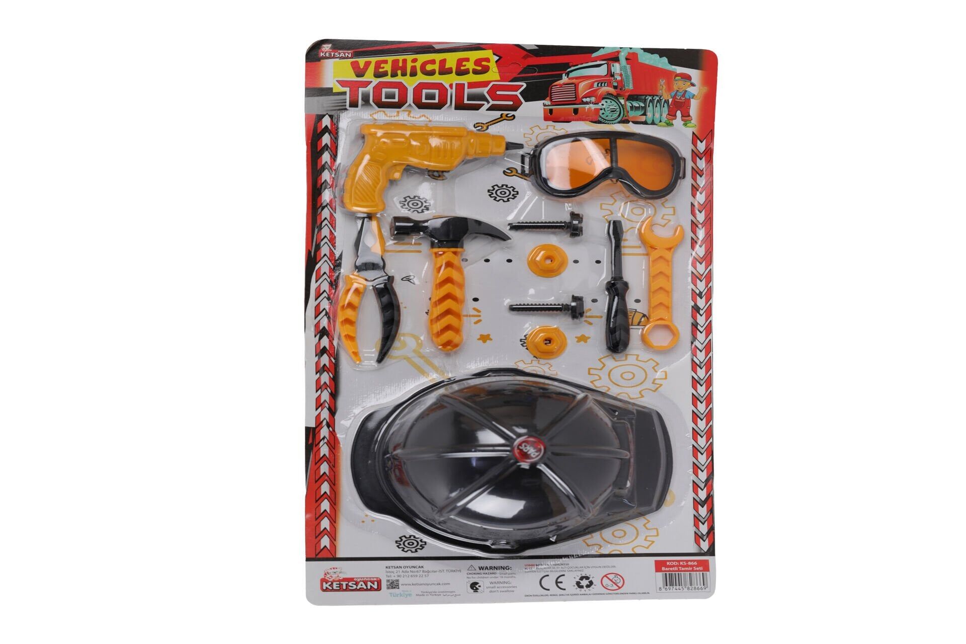 866 BARETLİ GÖZLÜKLÜ TAMİR SETİ