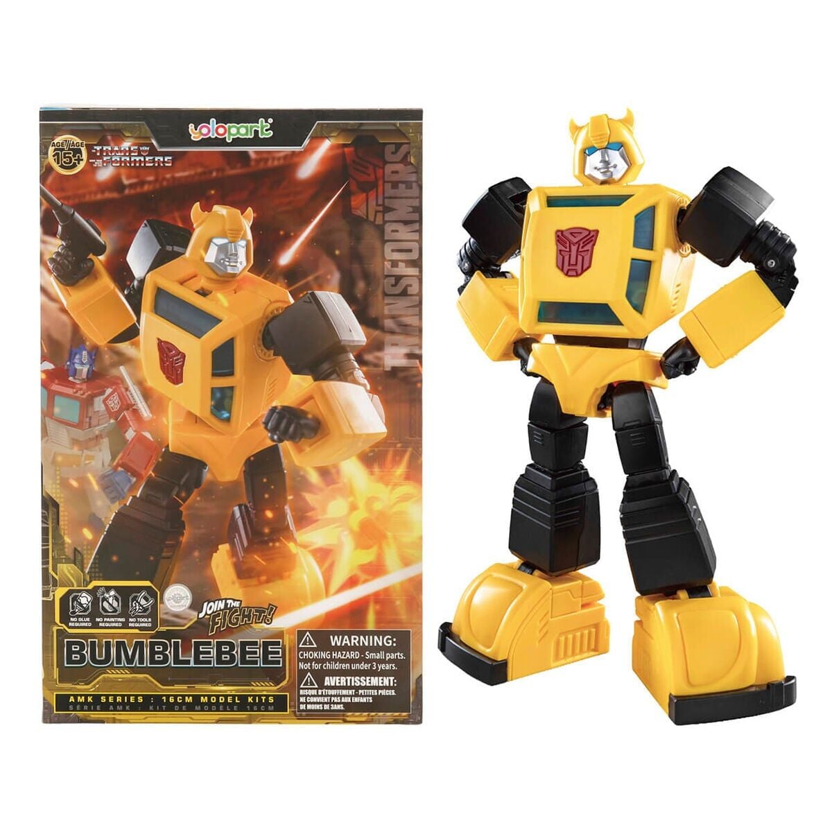 75313 SUN-YTU-YLP-FİGÜR TRANSFORMERS GENERATION ONE AMK SERIES BUMBLEBEE