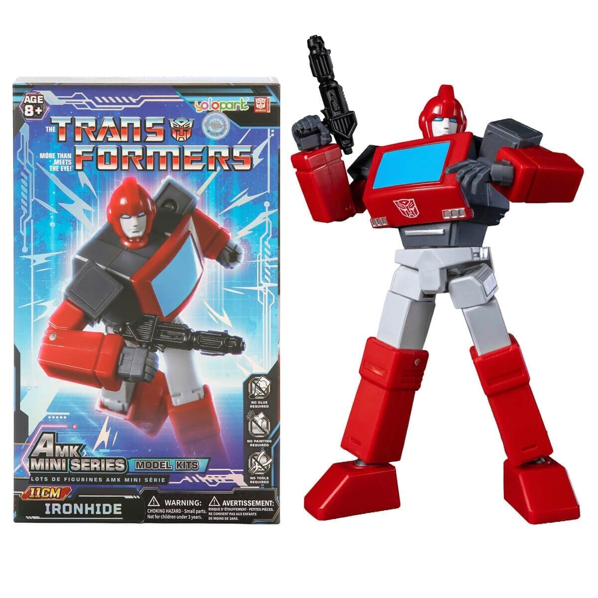 75321 SUN-YTU-YLP-FİGÜR TRANSFORMERS AMK MINI SERIES WAVE3 G1 IRONHIDE TRNS