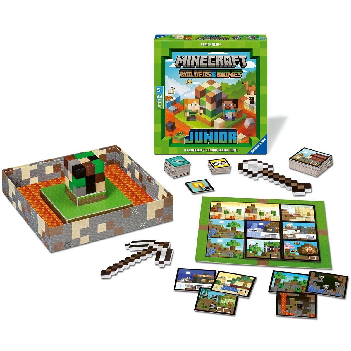 247509 Ravensburger - Minecraft Junior Kutu Oyunu