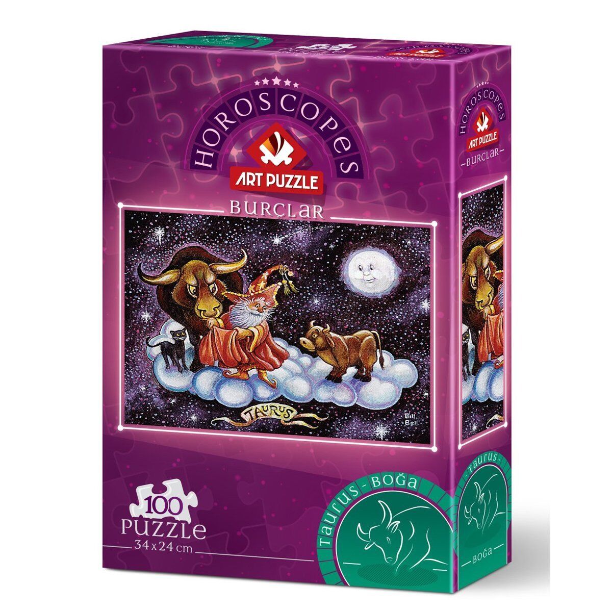 5802 BOĞA BURCU/ ART puzzle 100 parça