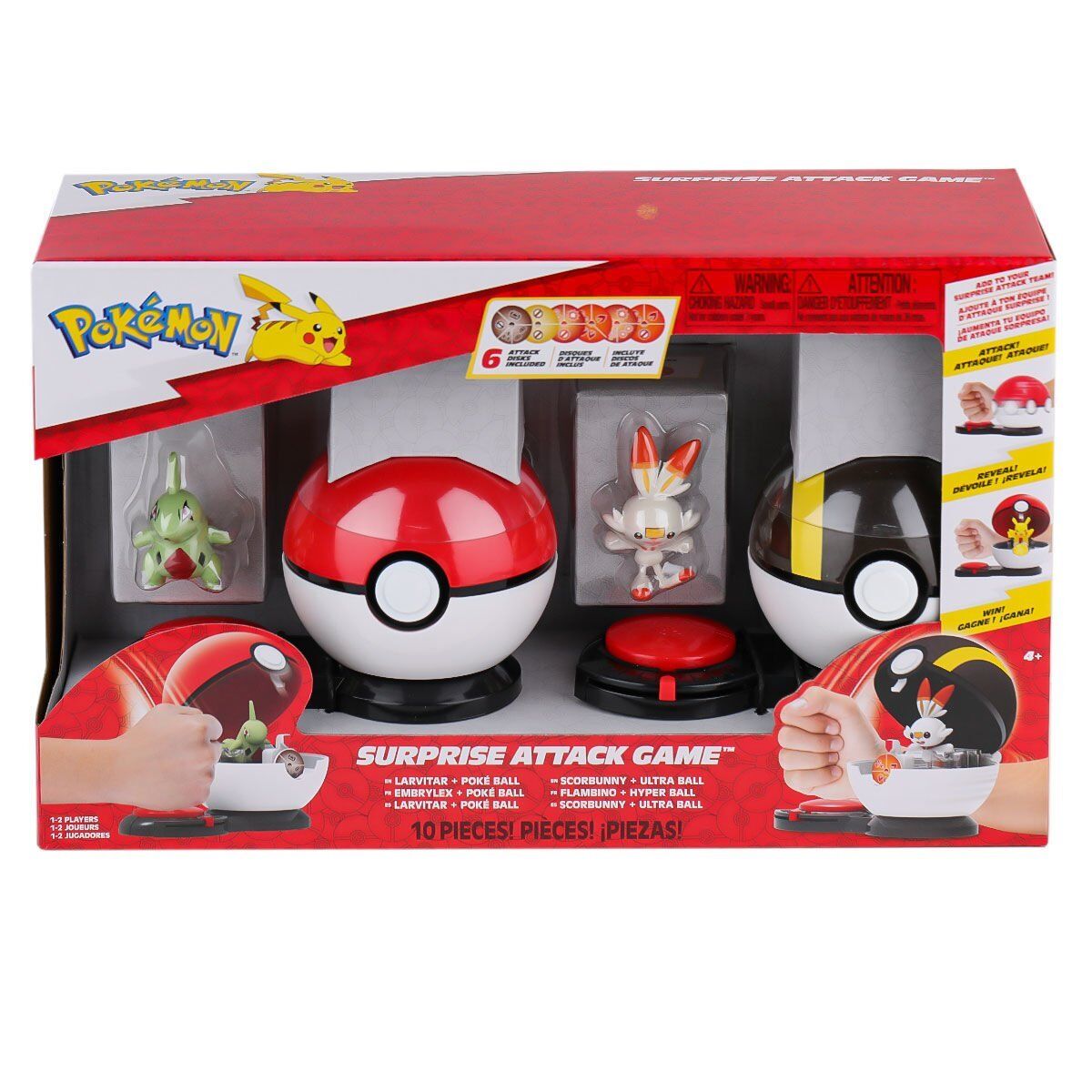 POK PKW2474 Pokemon Sürpriz Atak Oyun Seti Seri 1 Asorti