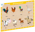 CAAHS-3211 CA GAMES AHŞAP ÇİFTLİK HAYVANLARI BUL-TAK