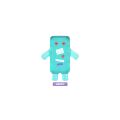 12386 SUN-BTF-FİGÜR CRYSTAL HASHTAG BUDDIES SERIES 14CM 6A