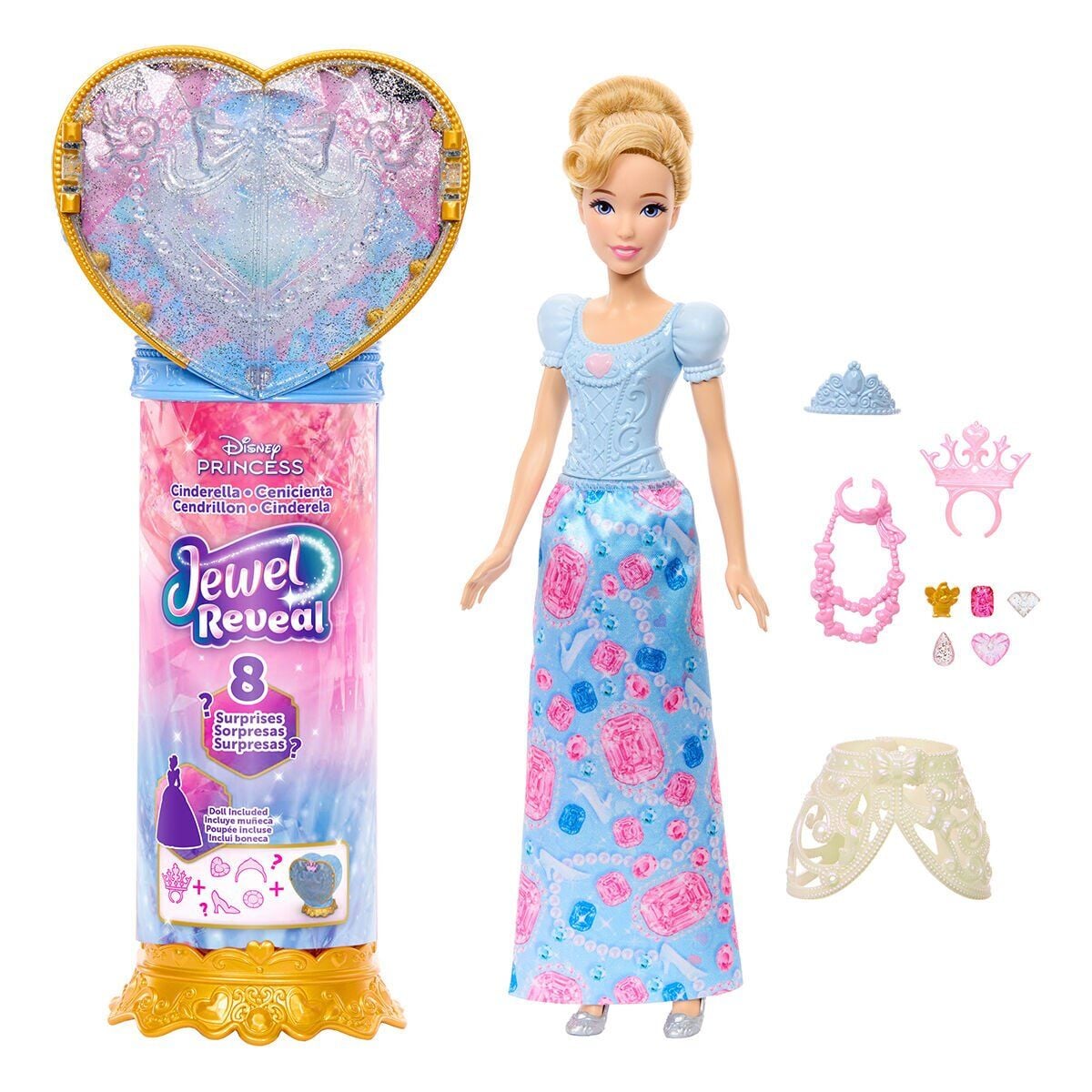JHL50 Disney Prenses Sürpriz Takılar - Cinderella
