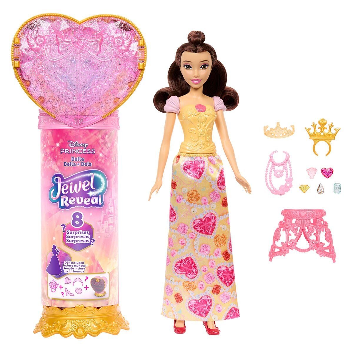 JHL51 Disney Prenses Sürpriz Takılar - Belle