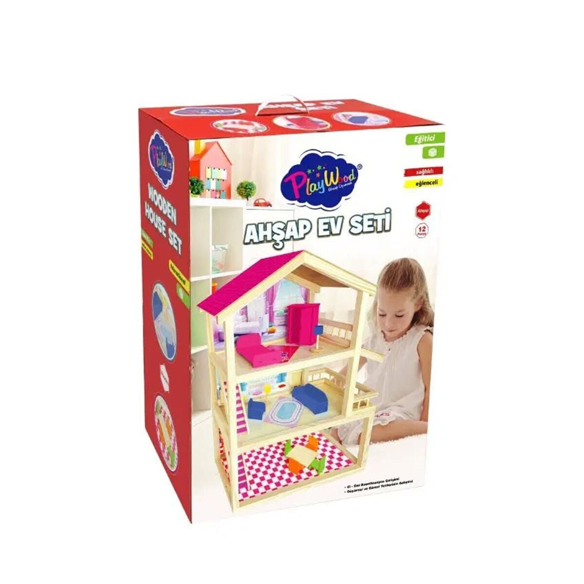 ONY-416 Kutuda Ahşap Ev Seti