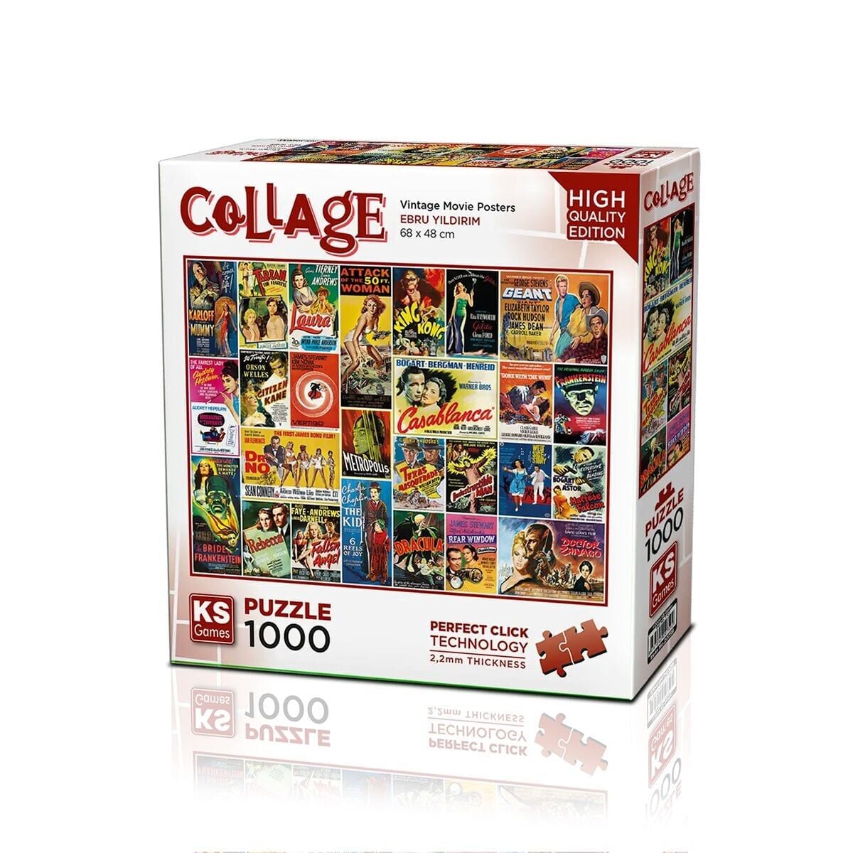 20759 PUZLE 1000 VİNTAGE MOVİE POSTERS